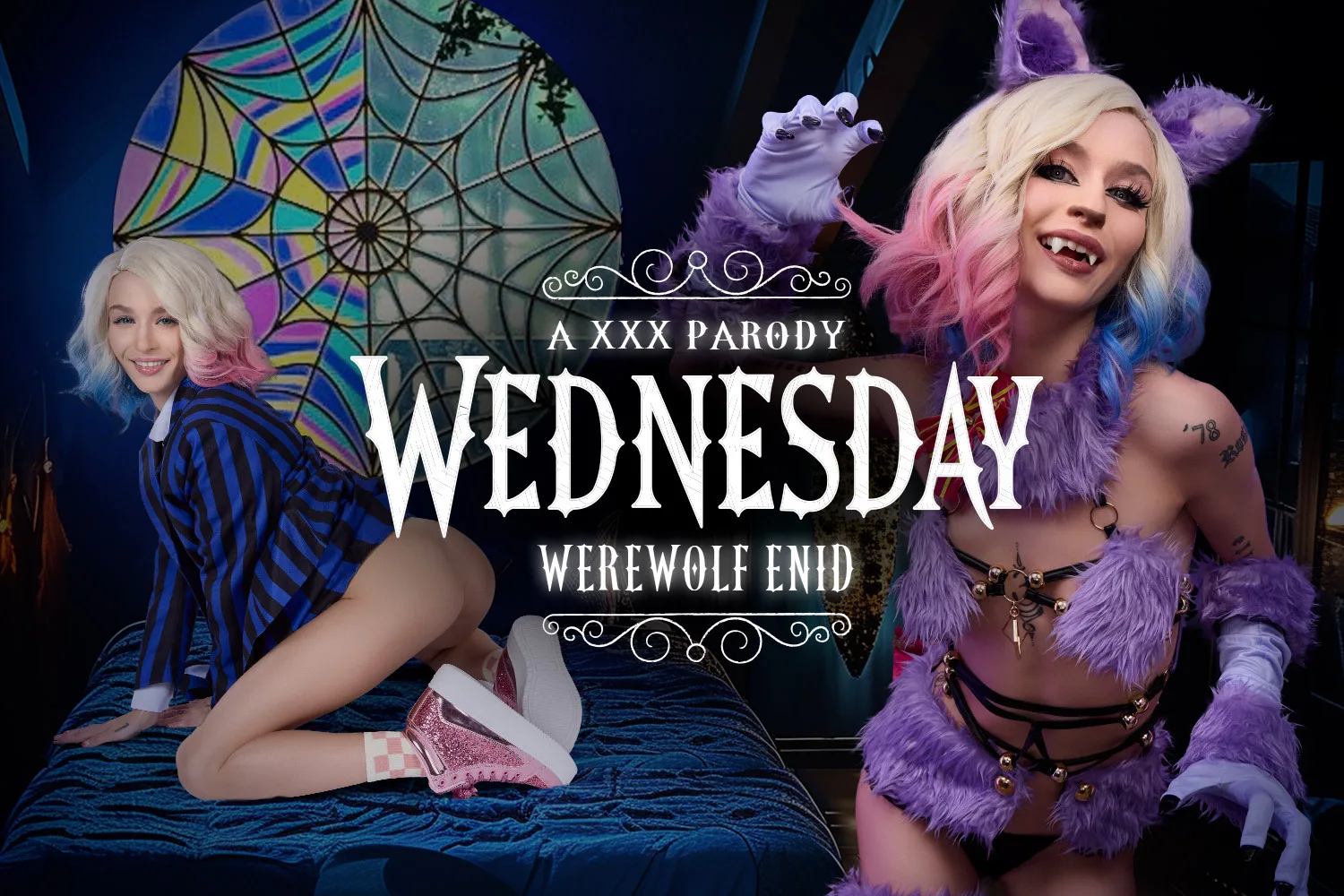 [2024-07-25] Wednesday: Werewolf Enid A XXX Parody - VRCosplayX