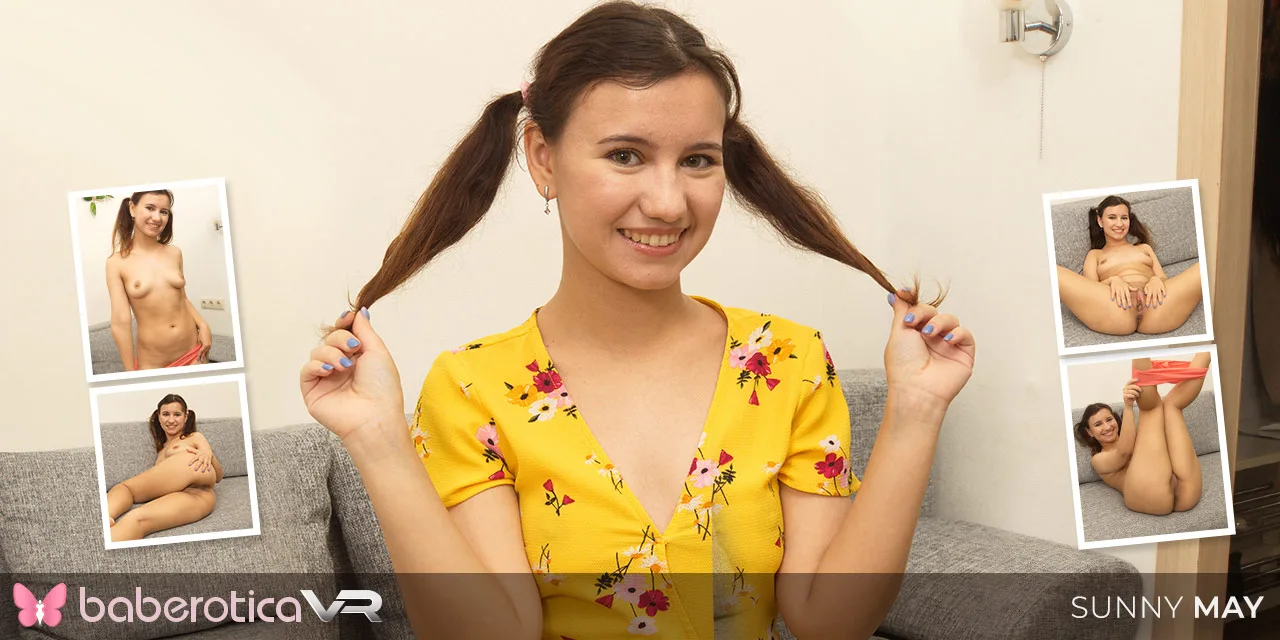 Cute And Tiny Teen Sunny May Wants To Be A Pornstar - Baberotica VR