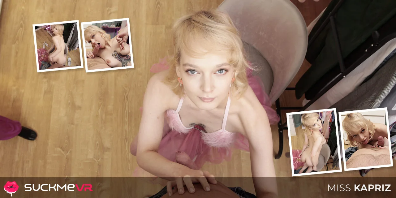 Petite Angel Miss Kapriz Knows How To Move On Fat Dicks - Suck Me VR - 53143